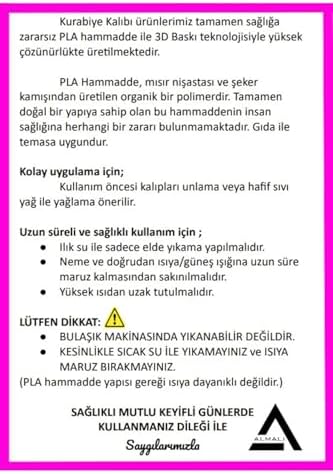 Almalı Yılbaşı & Yeniyıl Kurabiye Kalıbı Set-3 (3'Lü) - Görsel 3