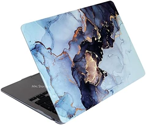 Alternative view of MacBook Air 13.6 İnç Mermer Desenli Kılıf A2681 A3113 A3240 A3449 M2 M3 M4 M5 Uyumlu Sert Kapak Hard Case Gri