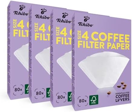 4 x 80 Adet Filtre Kahve Kağıdı