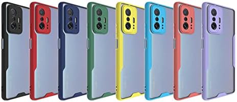 Xiaomi Mi 11T Kılıf Mat Kamera Korumalı Silikon Platin