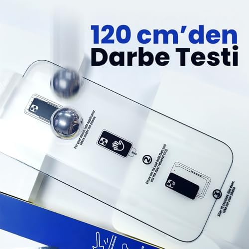 iPhone 15 Pro Max Ekran Koruyucu Cam | MAGIC-BOX Tozsuz Hizalama | Tam Kaplama 9H Kırılmaz & Çizilmez - Görsel 3