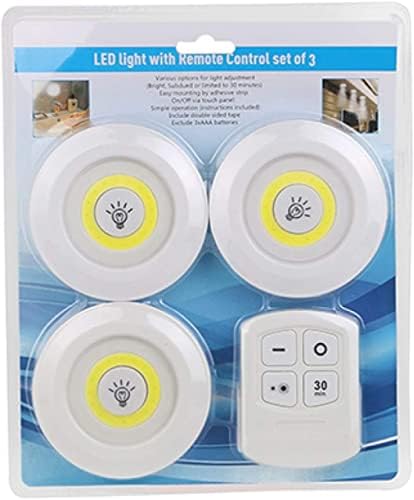 Alternative view of Senon 3'lü Led Lamba, Uzaktan Kumandalı Spot Lamba, Dolap Altı Lamba, Kiler Aydınlatma Lambası, Mutfak Lambası, Kablosuz Led Lamba