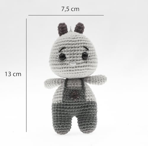 Amigurumi Sincap Anahtarlık –%100 Pamuk İp Tığ İşi, Sevimli Figür, Çanta ve Anahtar Süsü Hediyelik