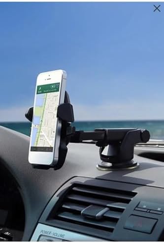Alternative view of Uzayabilen Vantuzlu Cep Araç Telefon Tutucu Oto Araba İçi Telefon Tutacağı 360