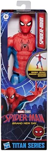 Spider-Man: Yepyeni Bir Gün Titan Serisi Aksiyon Figürü, 4 Yaş ve Üzeri Çocuklar için 29,2 cm Süper Kahraman Oyuncakları - Görsel 2