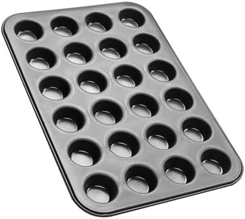 Alternative view of 24'lı Kek Muffin Kalıbı - Mutfak ve Restoran Kullanımı İçin Dayanıklı, Bölmeli Şık Siyah Muffin Kek Tatlı Kalıbı, Kokusuz