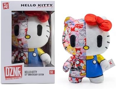YUME HELLO KITTY DZNR PLUSH THE 50TH ANNIVERSARY