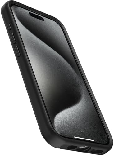 iPhone 15 Pro için Kılıf, Düşmeye Dayanıklı, Koruyucu İnce Kılıf, Askeri Standartlara Göre 3X Test Edilmiştir, Siyah - Görsel 3