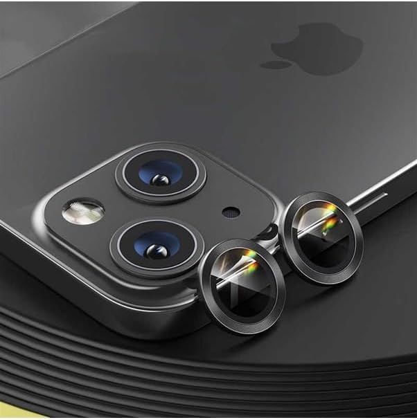 Alternative view of Safir lens Safir mercek koruması iphone 11 ile Uyumlu Gerçek Safir cam Kamera Lens Koruyucu Çelik Halka Hd 9d Kırılmaz Cam Renk : siyah Çerçeveli