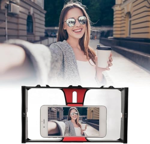 Alternative view of Cep Telefonu için Tutucu Kafes, Canlı Yayın Vlog, Kick, Youtubes Için Mini Taşınabilir Panel, Kıskaçlı Telefon Tutucu, YouTube ve Yayıncı Telefon Sabitleyici PU3007 (PU3007 - Kırmızı)