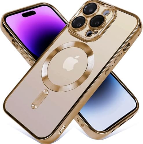 Alternative view of iPhone 16 Pro / 16 Pro Max ÇöL Titanyum Kamera Korumalı Kılıf Manyetik Şarj Özellikli Telefon Rengi İle Aynı Magee SafeE ile Uyumlu Kılıf Esnek Darbeye Dayanıklı HD Korumalı (iPHONE 16 PRO MAX ÇÖL)