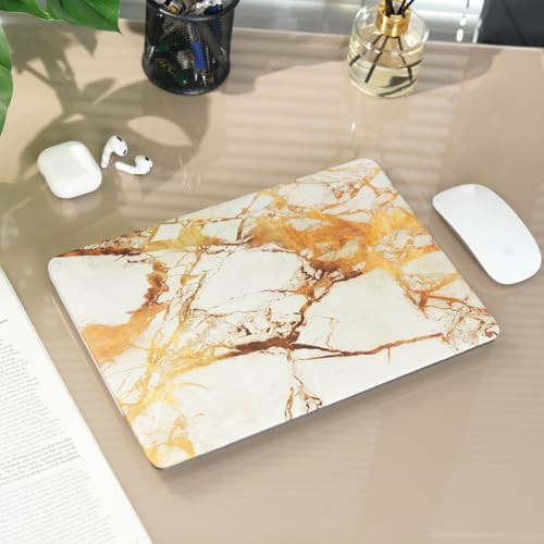 Macbook Pro Kılıf 13inç Marble A1278 (Eski Ethernetli Model 2008-2012) ile Uyumlu Marble 03 - Görsel 3