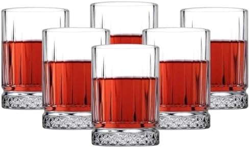 6 Adet Cam Tekila Bardağı - 60 ML Desenli, Çok Amaçlı Kahve Yanı, Su ve Meşrubat İçin Tekila Shot Bardağı - Görsel 3