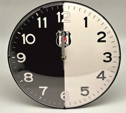 Alternative view of Beşiktaş Lisanslı Duvar Saati BJK Logolu