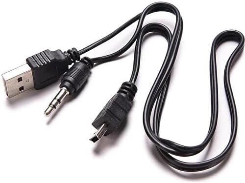 Mini usb ses bombası kablosu 5 pin ses bombası kablosu 5 pin aux usb kablo mini usb stereo usb kablo 50 cm - Görsel 3
