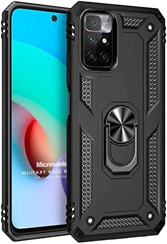 Alternative view of Xiaomi Redmi 10 2022 için Kılıf Military Ring Holder Siyah [Redmi 10 2022 ile Uyumlu Kılıf - Siyah]