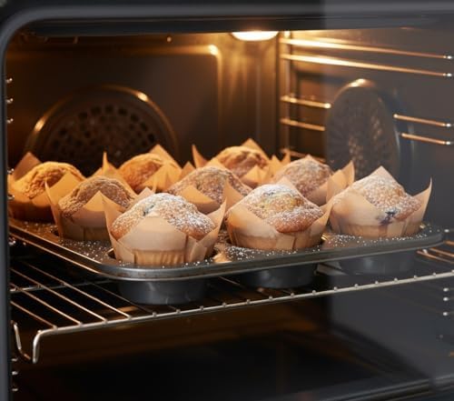 Alternative view of 20 Adet Kraft Kağıt Muffin Kalıbı – Lale Formlu Cupcake Fırın Kağıdı, Tek Kullanımlık Kek Kalıbı, Isıya Dayanıklı Doğal Kraft Muffin Cupcake Pişirme Kağıdı (60)
