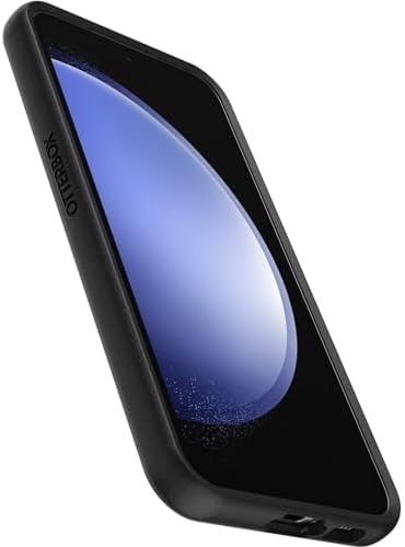 Simetri Galaxy S23 FE için kılıf, darbeye dayanıklı, düşmeye dayanıklı, ince koruyucu kılıf, askeri standartlara göre 3 kat daha fazla düşme, siyah