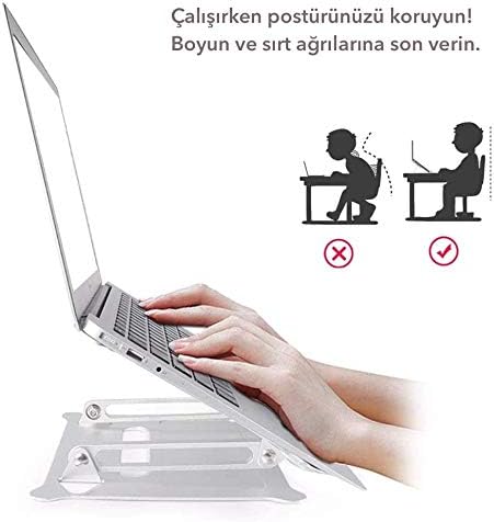 Alternative view of iDock N30 Alüminyum Ergonomik Tam Ayarlı Laptop Bilgisayar Standı