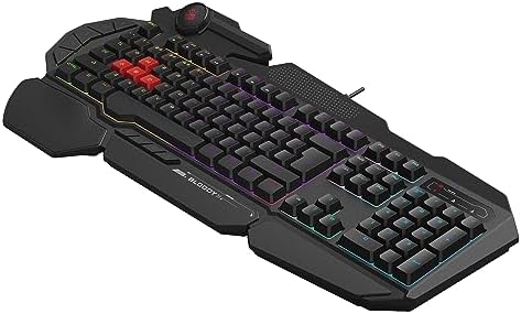 Bloody B310N Q Türkçe Multimedya Neon Gamer Oyuncu Klavye (Oyunculara Özel ASDW Yedek gaming tuşlar)