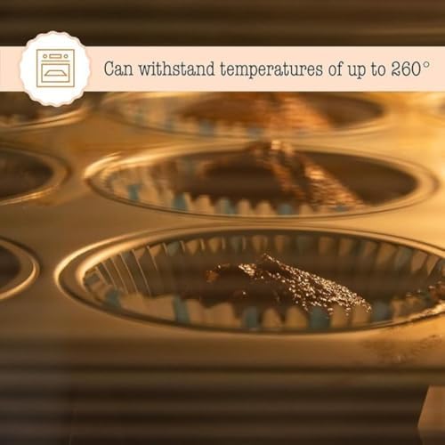 Muffin Kek Kabı ve Cupcake Fırın Tepsisi – Yapışmaz Metal Hamur, 12 Gözlü Muffin Kabı, Cup Cake Pişirme Tepsisi, Fırın Uyumlu Kek Kalıbı Yüksek Sıcaklığa Dayanıklı - Görsel 2