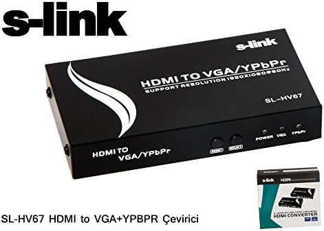 SL-HV67 HDMI to VGA+YPBPR Çevirici (11529) - Görsel 3