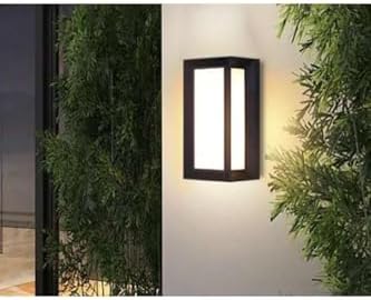 Bahçe Aydınlatması Led Işık 25cm 12w Gün Işığı 3000k Zita Ultra Bahçe Duvar Aplik Su Geçirmez - Görsel 3