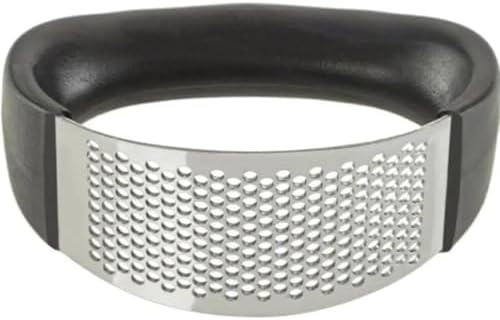 Paslanmaz Çelik Sarımsak Ezici – Ergonomik Saplı Rocker Model, Kolay Temizlenebilir, Dayanıklı ve Pratik Sarımsak Presi - Görsel 3