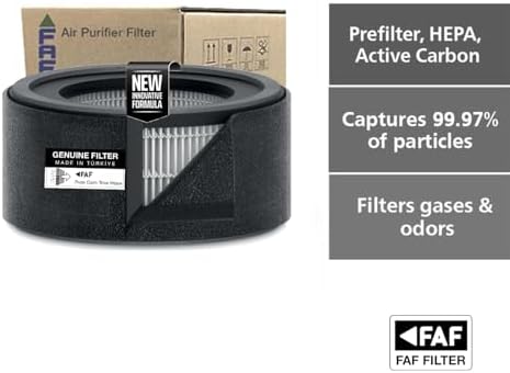 Faf Fresh Air Filter Faf/Leitz TruSens Z-1000 Filtre ile uyumlu True Cam Hepa 14 Filtre - Görsel 3