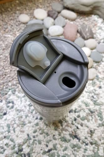 Komple 304 L Çelik Beyaz 500 ml Kahve Termos Mug cin229by - Görsel 3