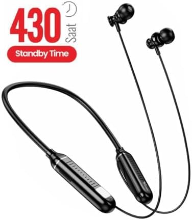 Alternative view of 430 Saat Dinleme Süresi olan Boyundan Askılı Bluetooth Kulaklık – Uzun Süre Performans