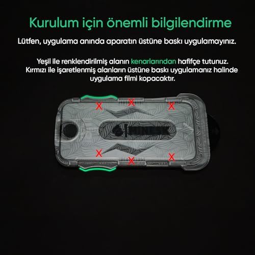 MAGIC GLASS iPhone 11 PRO MAX - XS MAX için Otomatik Hizalama Aparatlı Ekran Koruyucu (Güçlendirilmiş Temperli Cam) Takılırken Toz Toplama Özellikli (XS MAX - 11 PRO MAX) - Görsel 2