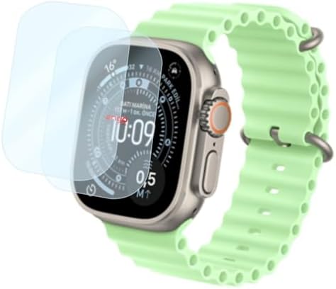 Apple Watch Ultra 3 49mm Nano Ekran Koruyucu 2’li Set - Görsel 3