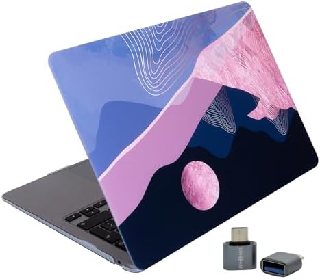 MateBook D15 Kılıf (15,6 inç) | Sert Kapak Laptop Koruyucu | 2019–2020–2021–2022 Uyumlu | İnce ve Hafif Tasarım Pembe - Görsel 2