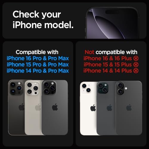 iPhone 17 Pro Max / 17 Pro / 16 Pro Max / 16 Pro / 15 Pro Max / 15 Pro / 14 Pro Max / 14 Pro ile Uyumlu Kamera Lens Camı Koruyucu Kolay Kurulum GLAS.tR EZ Fit Optik Pro 2 Adet Natural AGL07163 | Doğal Titanyum, 9H Sertlik Temperli Cam, Bireysel Lens Koruması, Hassas Lens Kesimleri, Flaşa Güvenli, Kristal Netliğinde - Görsel 2