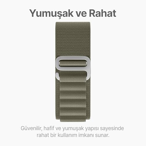 22mm ile Uyumlu Saatler için Alpine Loop 46mm Yumuşak Kumaş Kordon Watch (GT6 Pro/GT6/GT5 Pro/GT5/GT4/Watch 4 Pro/GT3/GT3 Pro/GT2/GT2 Pro) - Görsel 3