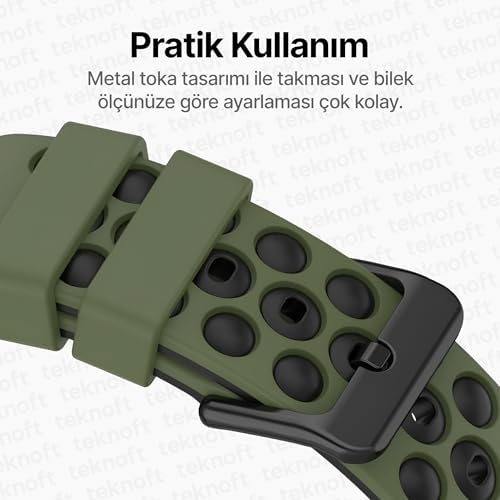 22mm ile Uyumlu Saatler için Çift Renkli Benekli Model 46mm Silikon Kordon  Watch (GT6 Pro/GT6/GT5 Pro/GT5/GT4/Watch 4 Pro/GT3/GT3 Pro/GT2/GT2 Pro)