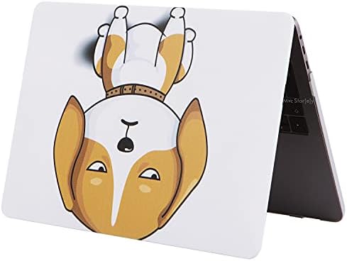 Alternative view of MacBook Air 13 Kılıf A1369 A1466 Uyumlu Köpek Desenli TPU İnce Hafif Darbe Emici Lazer UV Baskılı Sert Koruyucu Kapak Kahverengi
