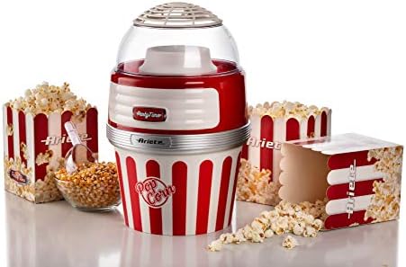 Party Time Servis Mısır Patlatma Makinesi Kırmızı 2957/00 - Popcorn Maker XL, 2 Dakikada 60 gr Mısır Patlatma Kapasitesi, 1100 Watt - Görsel 3