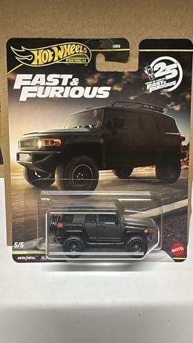Premium Fast and Furious 25. Yıl Özel Koleksiyon Araba Seti, 5'li Paket, 3+ Yaş, Model HNW46 979N - Görsel 3