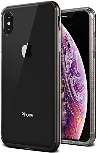 Alternative view of VRS94130 iPhone Xs Max Crystal Bumper Kılıf, Metal Black