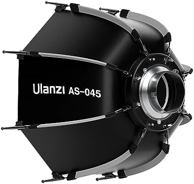 AS-045 Izgaralı ve Gridli Softbox, 45 cm Siyah - Görsel 3