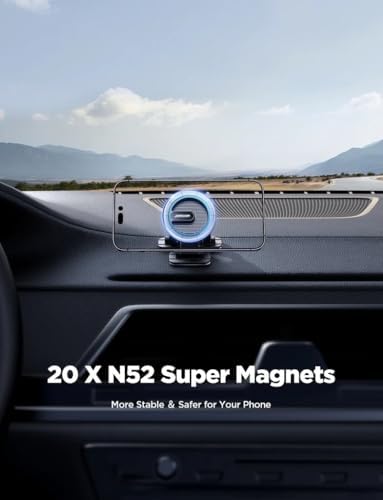 Alternative view of JR-ZS366 Manyetik Torpido Üstü İçin Ultra Güçlendirilmiş Araç Tutucu