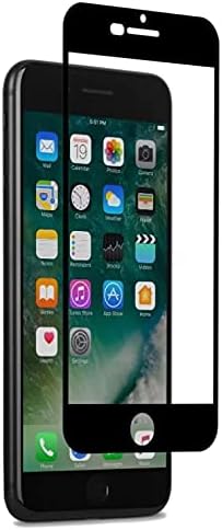 Alternative view of Apple iPhone 7 Plus / 8 Plus için Ekranı Tam kaplayan Cam Ekran Koruyucu Kırılmaz Cam Full Cover Tam koruma SİYAH