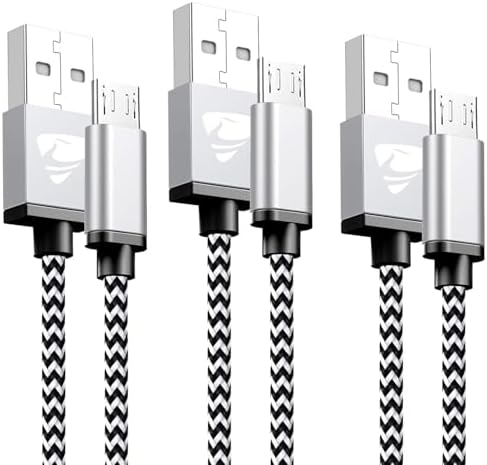 Alternative view of Micro-USB Hızlı Şarj Kablosu, 1 Metre, 2.1A, Kopmaz Naylon Örgülü Veri Kablosu, , Xiaomi ve Micro-USB Girişli Tüm Cihazlar ile Uyumlu, 1 Yıl Garantili