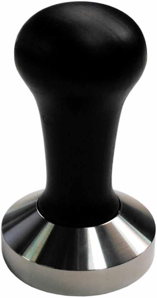 Kahve Tamperi - Aluminyum Ergonomik Sap - Düz Tabanlı - Kahve Düzleştirici - Çap: 58 mm - Profesyonel Kahve Makinesi Tamperi, Çok Renkli - Görsel 3