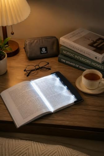 Alternative view of Busstier LED Kitap Okuma Işığı, Kitap Arasına Yerleştirilebilir İnce Okuma Lambası, Gece Okuma ve Seyahat İçin Taşınabilir Aydınlatma Paneli