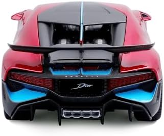 Maisto Bugatti Divo: Model araba, 1:24 ölçeğinde, hareketli kapılar, kırmızı (531526R) - Görsel 3