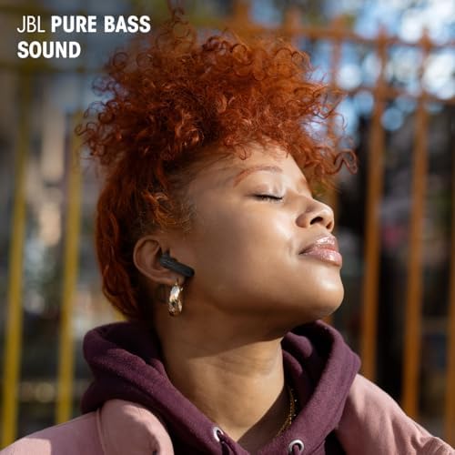Alternative view of JBL Wave Flex 2, kablosuz Bluetooth kulak içi kulaklık, 40 saat oynatma süresi, JBL Pure Bass ses, akıllı ortam teknolojisi, IP54 su ve toz korumalı, çok noktalı bağlantı, beyaz