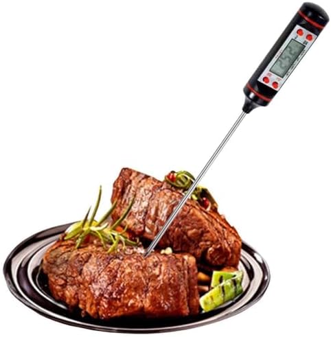 Dijital Mutfak Terazisi 10 Kg 1 Gr Hassasiyet + Dijital Gıda Termometresi Seti | -50°C +300°C | Mutfak, Pastacılık, Et, Tatlı ve Pişirme Ölçüm Seti - Görsel 3